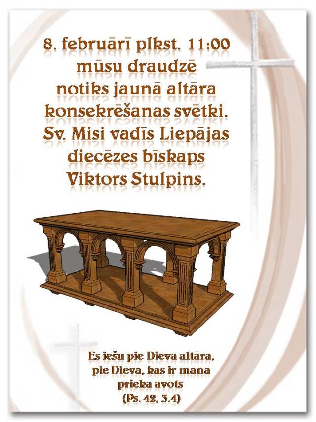 Altāra konsekrēšana